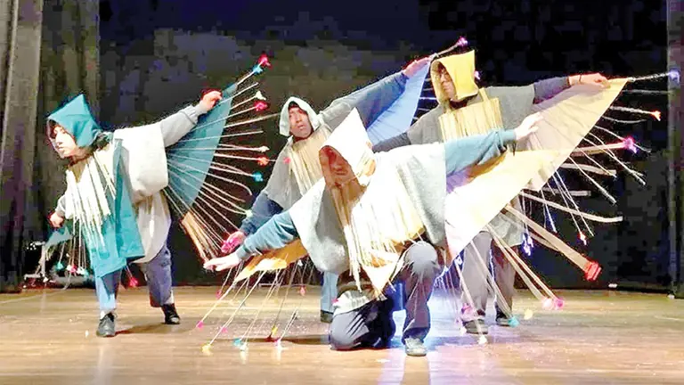Una de las obras de teatro exhibidas en el marco del Premio Nacional de Teatro &ldquo;Peter Traves&iacute; Canedo&rdquo;./ FC-BCB