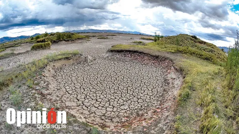 Efectos de la sequía en el Valle Alto. / DICO SOLÍS