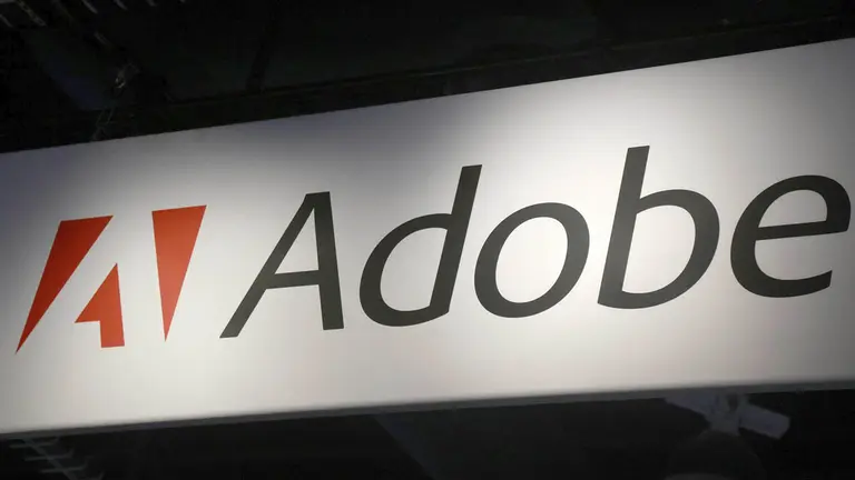 Fotograf&iacute;a de archivo en la que se registr&oacute; un logo de empresa estadounidense de software Adobe, desarrolladora del editor de video Premiere Pro./ EFE