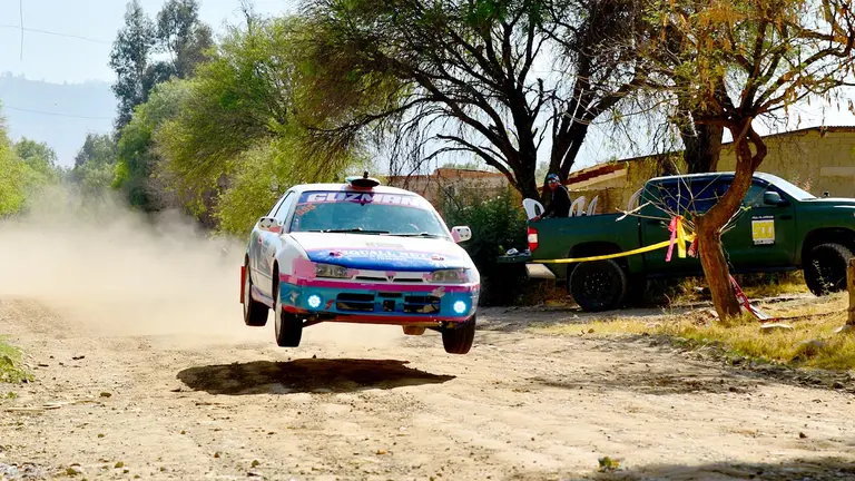 Octava fecha del campeonato nacional de automovilismo, Rally de la Concordia, desarrollado en la localidad de Santivañez. APG
