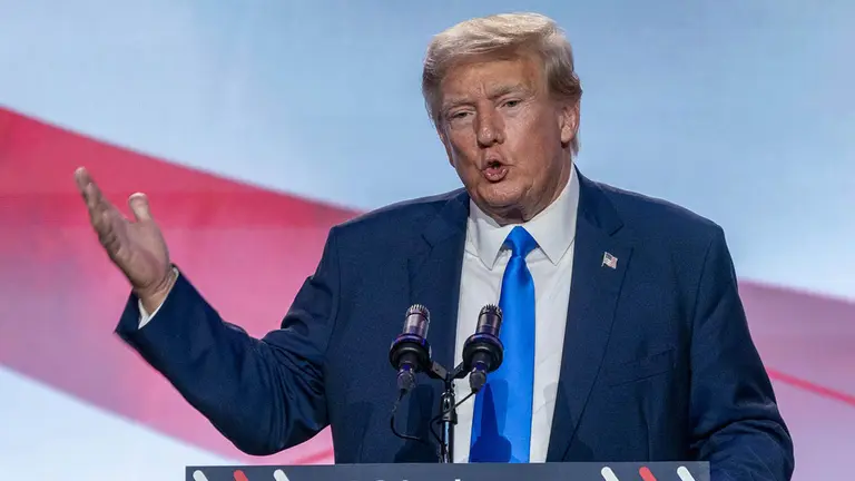 El expresidente de Estados Unidos, Donald Trump, en un evento pasado./ EFE