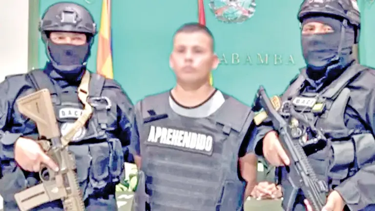 Cleverson M., supuesto cabecilla de una banda de secuestradores. / CORTESÍA