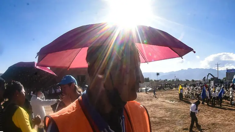 Alerta naranja en Bolivia por ola de calor, el term&oacute;metro puede llegar a 45&deg;/ FOTO DICO SOL&Iacute;S