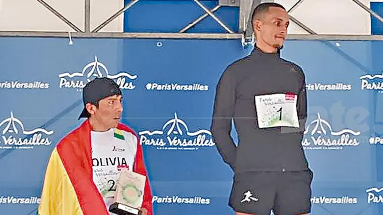 H&eacute;ctor Garibay se perfila como apuesta seria de medalla para Bolivia en Par&iacute;s 2024./ LATE