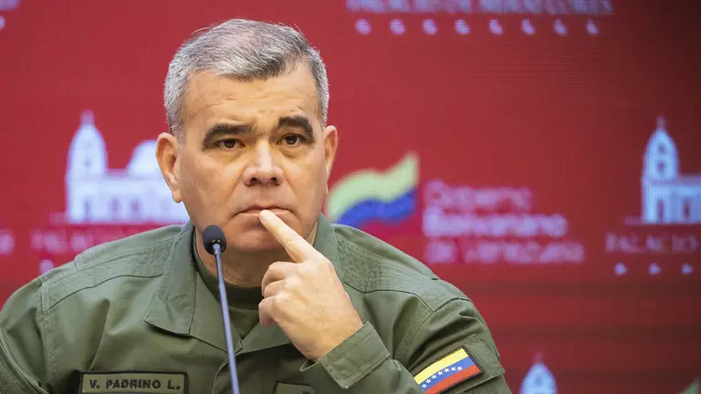 El ministro de Defensa de Venezuela, Vladimir Padrino L&oacute;pez, en una fotograf&iacute;a de archivo./ EFE