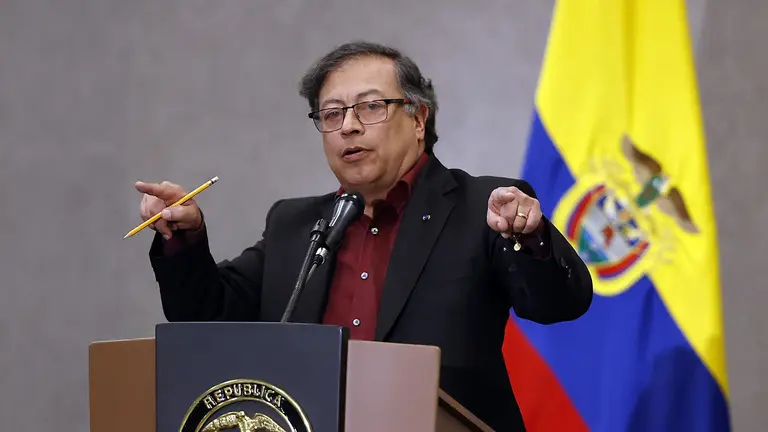 El presidente de Colombia Gustavo Petro, en una fotograf&iacute;a de archivo./ EFE