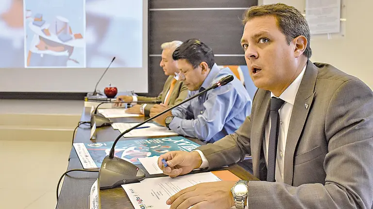 Lanzamiento de actividades oficiales de la Feria Internacional del Libro Cochabamba 2023./ NO&Eacute; PORTUGAL