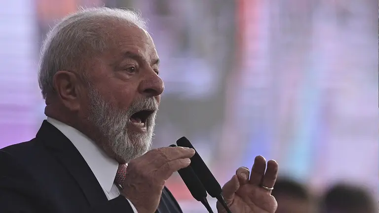 El presidente de Brasil, Luiz In&aacute;cio Lula da Silva, fue registrado el pasado 27 de septiembre, en el Palacio de Planalto, en Brasilia (Brasil)./ EFE