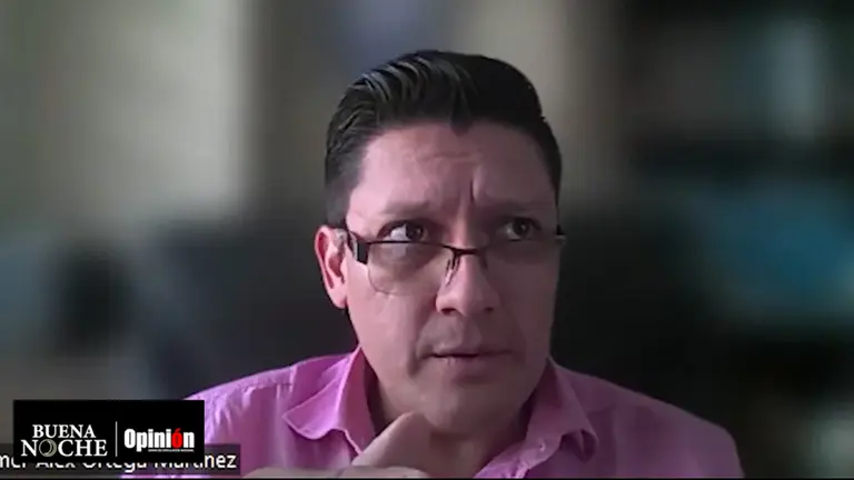 El especialista Romer Ortega, en Buena Noche. /CAPTURA DE VIDEO