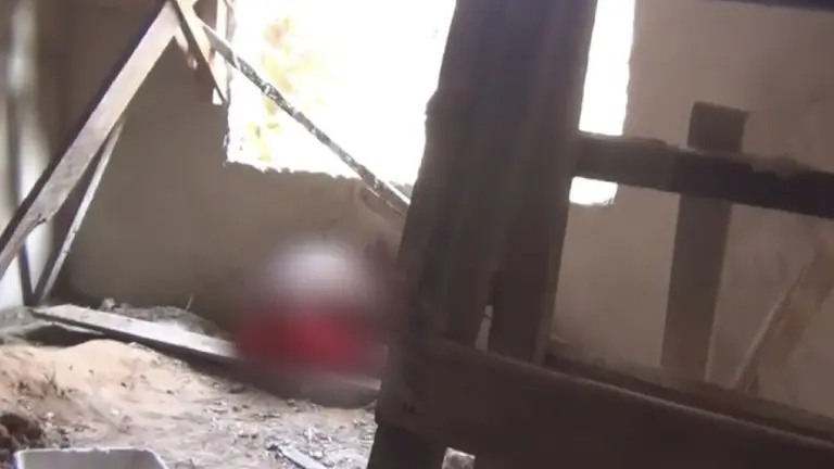 Cuerpo hallado sin vida. TOMADA DE ERBOL
