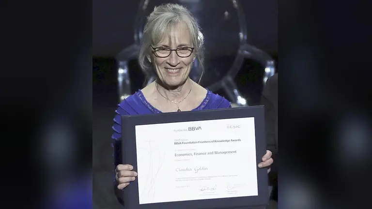 Fotografía de archivo de la economista estadounidense Claudia Goldin que ha sido galardonada con el Nobel de Economía de 2023 por sus trabajos relacionados con las mujeres en el mercado laboral./ EFE