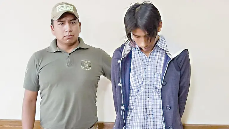 Jhonny Alejandro A.C., procesado por violaci&oacute;n a una adolescente./ MARIELA COSS&Iacute;O