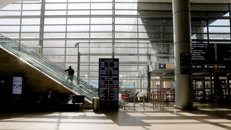 El aeropuerto ben Gurion, en una fotografía de archivo./ EFE