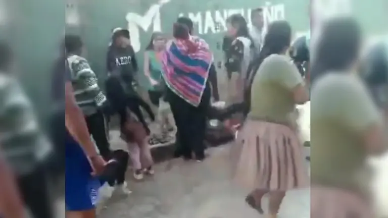 Intento de linchamiento en  Tiquipaya. RRSS