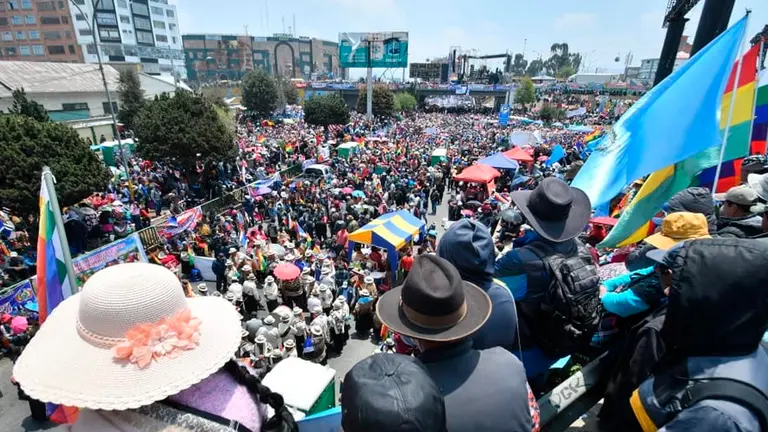 Inicia el cabildo del Pacto de Unidad en El Alto. APG
