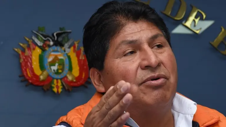El viceministro de Defensa Civil, Juan Carlos Calvimontes./ APG
