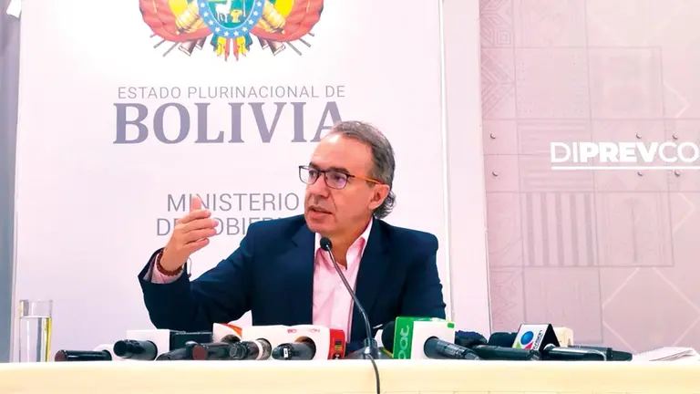 El vocero presidencial, Jorge Richter/ ABI