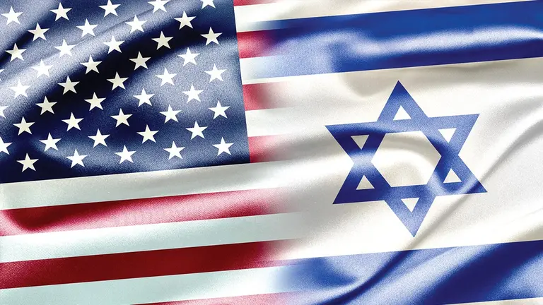 Las banderas de Estados Unidos e Israel./ SHARE AMERICA