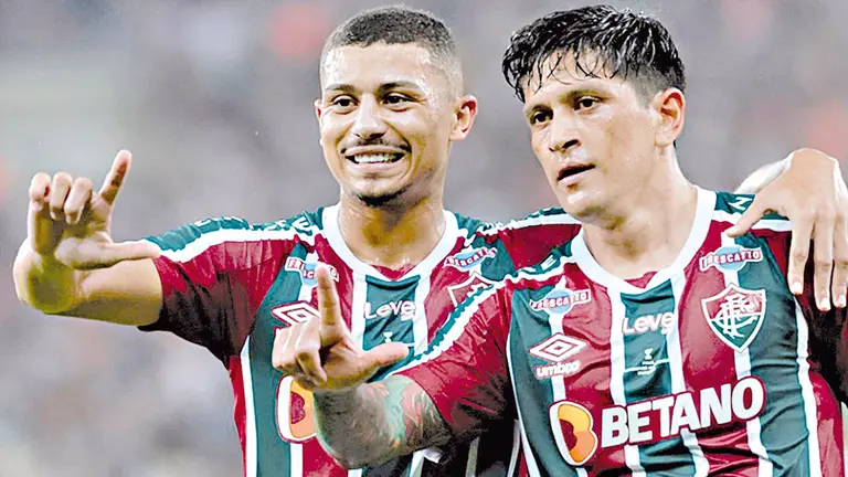 El club carioca festeja  una conquista./ FC FLUMINENSE