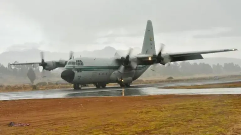 D&iacute;a &lsquo;D&rsquo; para bombardeo de nubes: el martes, avi&oacute;n H&eacute;rcules sobrevolar&aacute; el cielo cochabambino