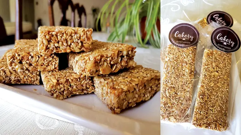 Cakery, una marca que brinda a la poblaci&oacute;n barras energ&eacute;ticas artesanales./ CORTES&Iacute;A
