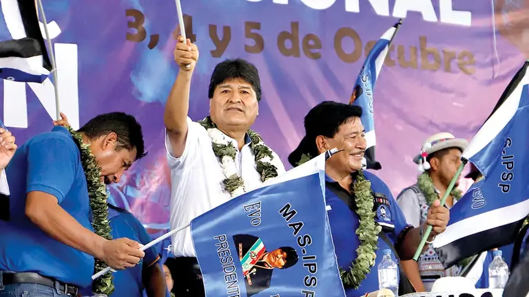 El congreso realizado en Lauca &Ntilde;, Tr&oacute;pico de Cochabamba, a principios de octubre./ APG