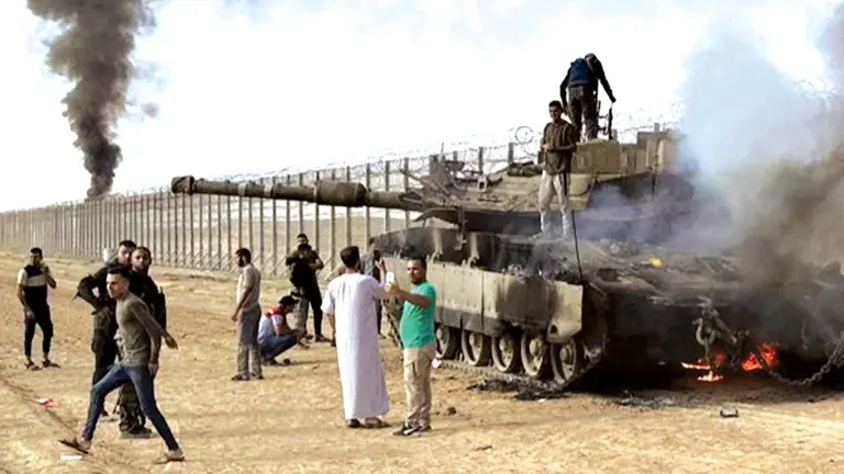 Zona palestina afectada por la ofensiva militar israelí./ RTVE.ES