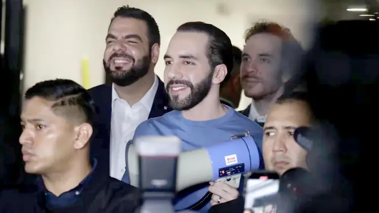 El presidente de El Salvador, Nayib Bukele./ EFE