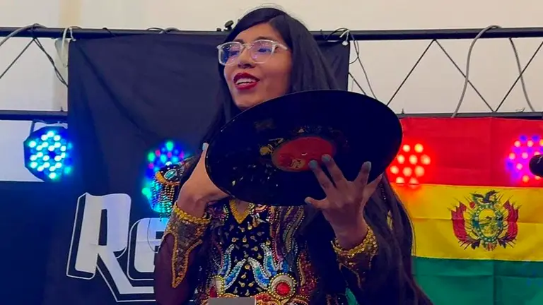 La Dj Nycolle, en un evento pasado./ EL TOMAMESA