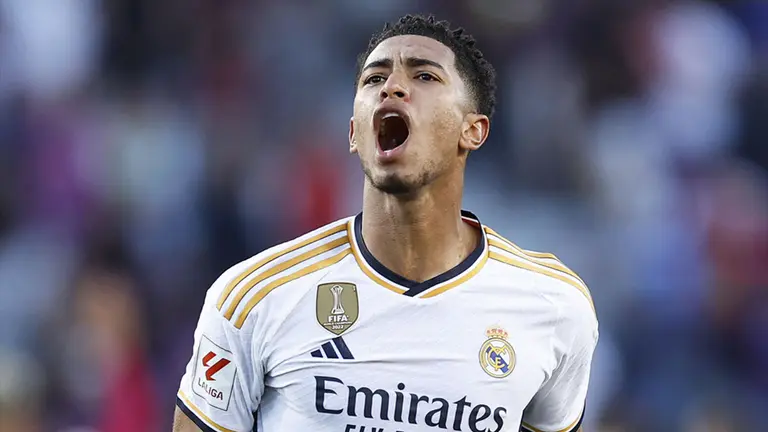 Real Madrid CF. Jude Bellingham en cancha.