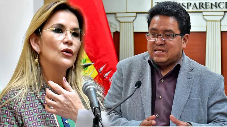 Jeanin &Aacute;&ntilde;ez y C&eacute;sar Siles, en una foto de archivo./ ARCHIVO