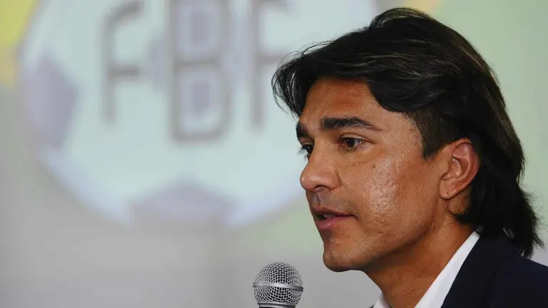 Marcelo Martins, sentido, en la jornada en que anunci&oacute; que se retira de la Selecci&oacute;n. APG