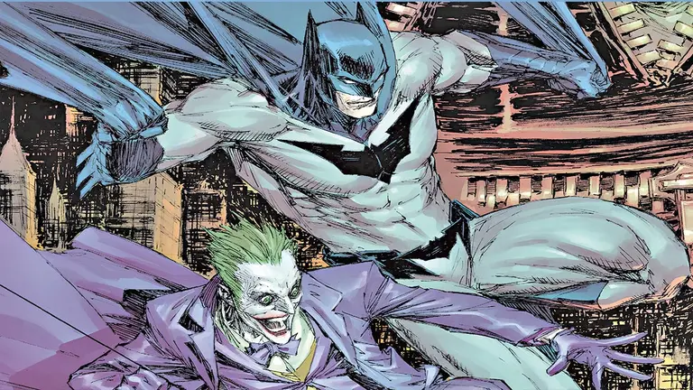 Un c&oacute;mic donde se ven Batman y Joker./ AGENCIAS