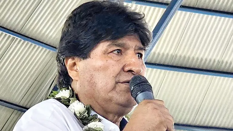 Fotograf&iacute;a de archivo del expresidente Evo Morales./ ARCHIVO