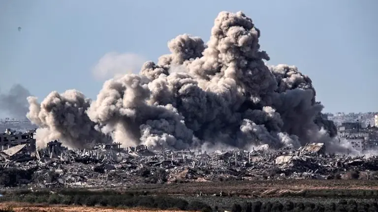 Ataques anteriores que se produjeron en Gaza./ ANDOLU