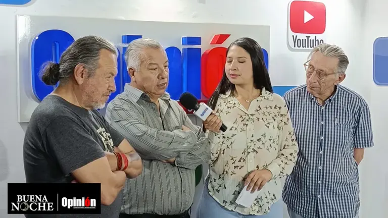 La organizaci&oacute;n de UniCine, lista para la premiaci&oacute;n./ CAPTURA DE VIDEO