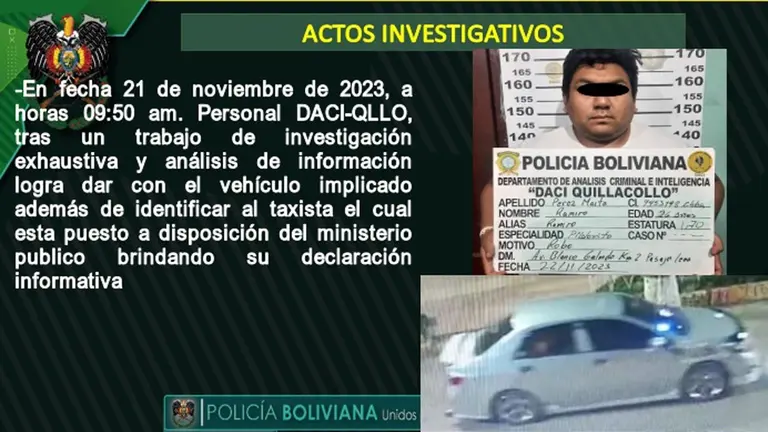 Ramiro P.M., taxista investigado por la muerte de un pasajero./ POLICÍA