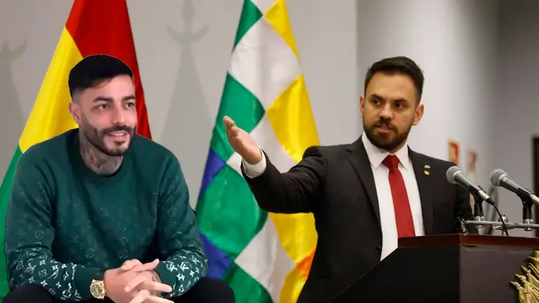 El narotraficante uruguayo Sebasti&aacute;n Marset y el ministro de Gobierno, Eduardo Del Castillo. COMPOSICI&Oacute;N OPINI&Oacute;N