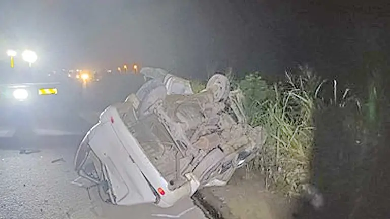 Delincuente muere en accidente vehicular./ FELCC ARCHIVO