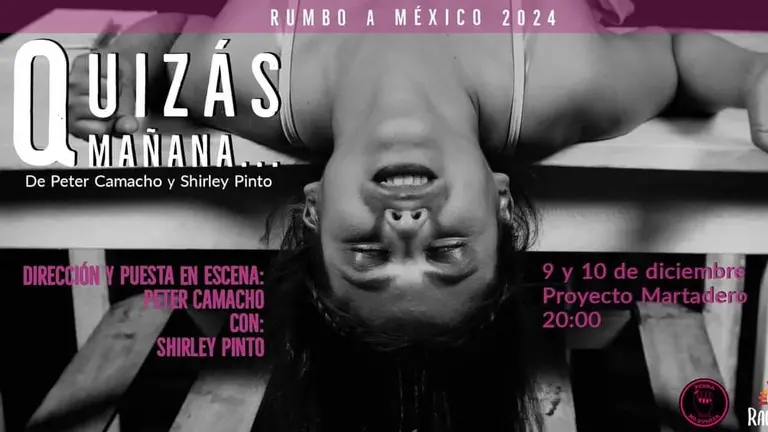 Presentaci&oacute;n de "Quiz&aacute;s ma&ntilde;ana". FACEBOOK Racconto Artes Esc&eacute;nicas