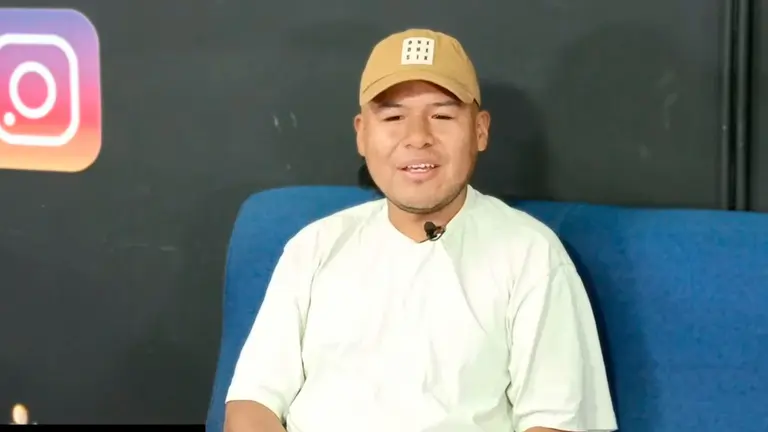 Kaplex, en Buena Noche de Opini&oacute;n Bolivia./ CAPTURA DE VIDEO
