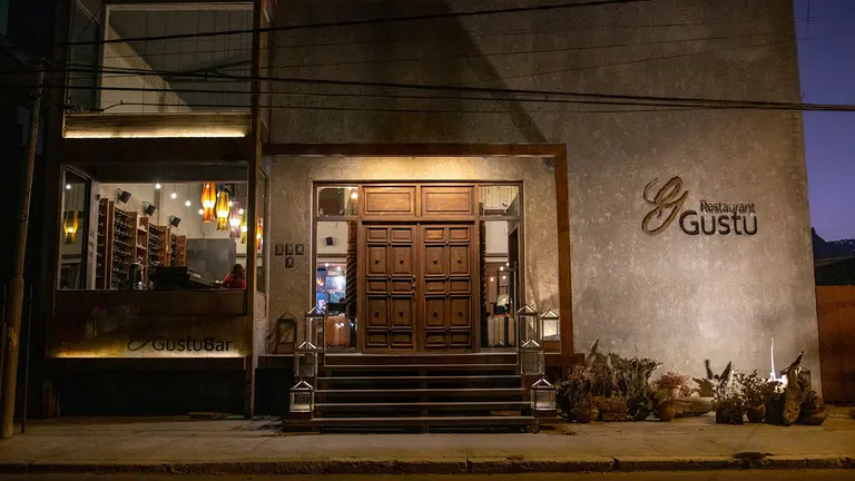Frontis del restaurante Gustu en La Paz./ RRSS