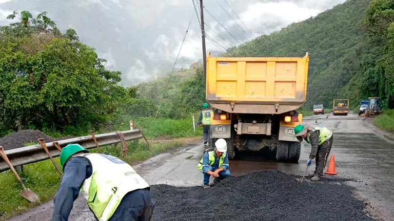 Trabajos realizados en el tramo por parte de la ABC./ ABC