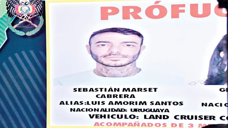 Sebasti&aacute;n Marset, narcotraficante pr&oacute;fugo de la justicia./ APG