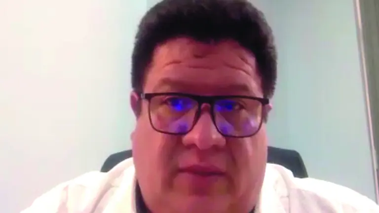 El gerente General de Cadexco, V&iacute;ctor Hugo Villarroel, en Buena Noche./ CAPTURA DE VIDEO