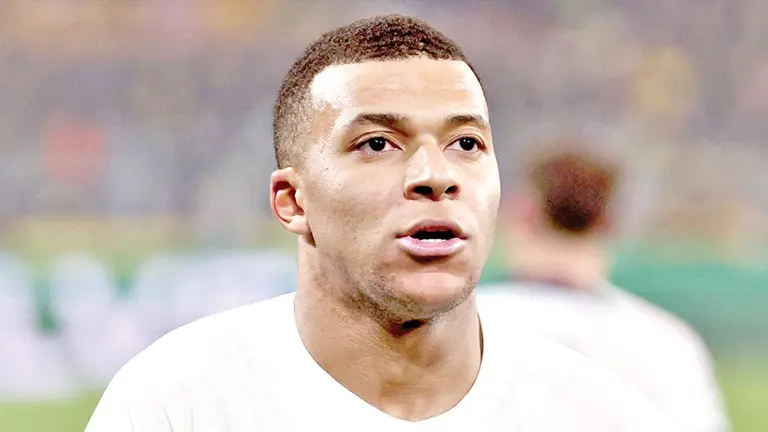 Una imagen de Kylian Mbapp&eacute;, que es la figura sobresaliente del Par&iacute;s Saint-Germain./ UEFA CHAMPIONS LEAGUE