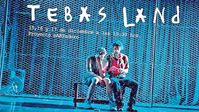 El p&oacute;ster de la obra teatral "Tebas Land"./ MADRASTRA