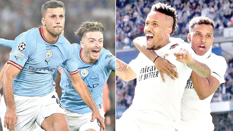 Manchester City y Real Madrid han sido los únicos en lograr puntaje perfecto (18) en la fase de grupos de la Champions./ MUNDO DEPORTIVO Y EL MUNDO