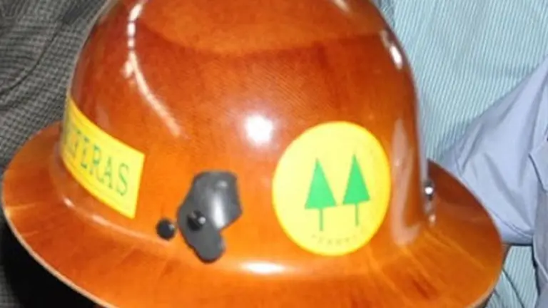 Imagen ilustrativa de un casco minero