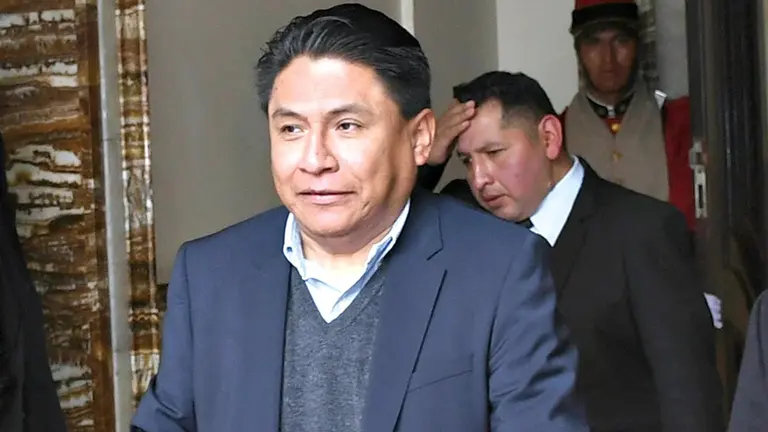 El ministro de Justicia, Iv&aacute;n Lima./ APG